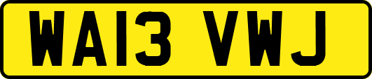WA13VWJ