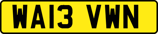 WA13VWN