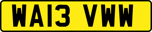 WA13VWW