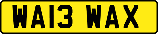WA13WAX