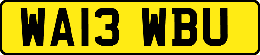 WA13WBU