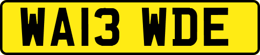 WA13WDE