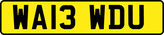 WA13WDU