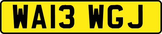WA13WGJ