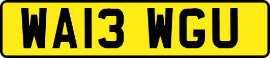 WA13WGU