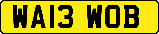WA13WOB
