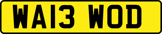 WA13WOD