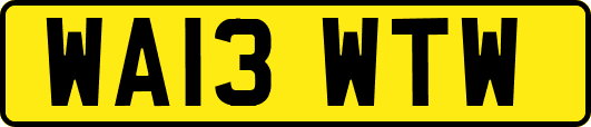 WA13WTW