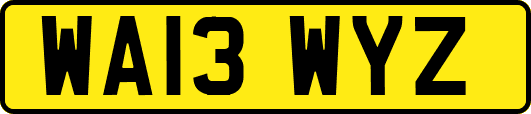 WA13WYZ