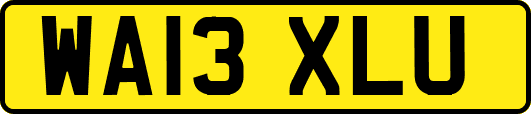WA13XLU