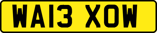 WA13XOW