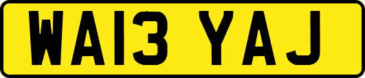 WA13YAJ