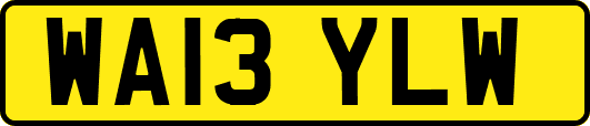 WA13YLW