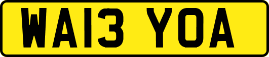 WA13YOA