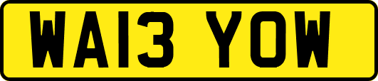 WA13YOW