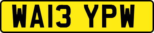 WA13YPW