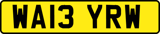 WA13YRW
