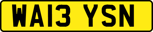 WA13YSN