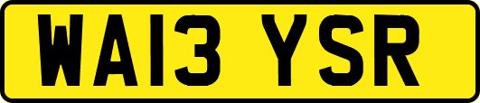 WA13YSR
