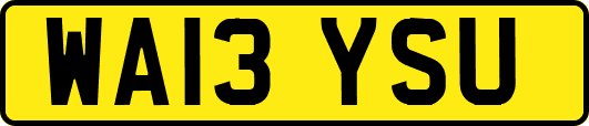 WA13YSU