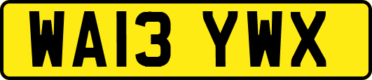 WA13YWX