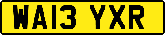 WA13YXR