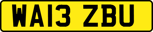 WA13ZBU