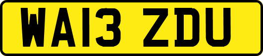 WA13ZDU