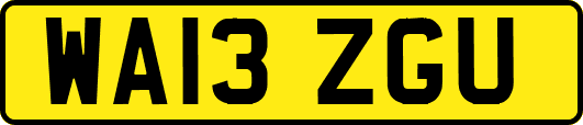 WA13ZGU