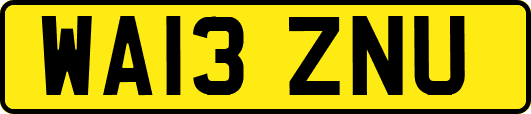 WA13ZNU