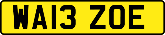 WA13ZOE