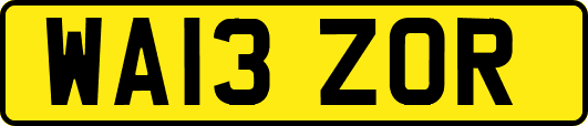 WA13ZOR