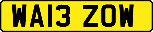 WA13ZOW