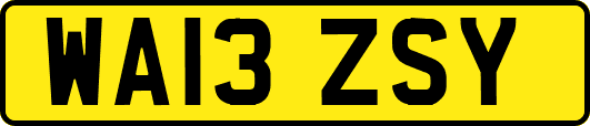 WA13ZSY