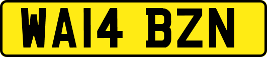 WA14BZN