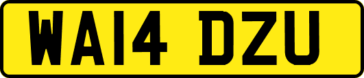 WA14DZU