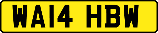 WA14HBW