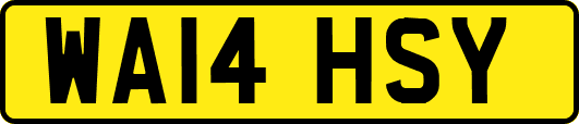 WA14HSY