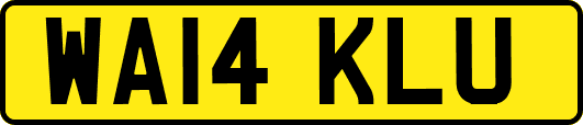 WA14KLU