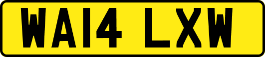 WA14LXW