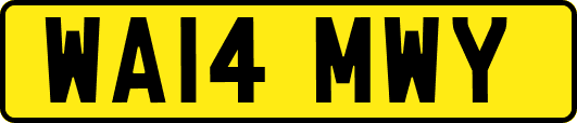 WA14MWY