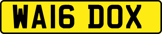 WA16DOX