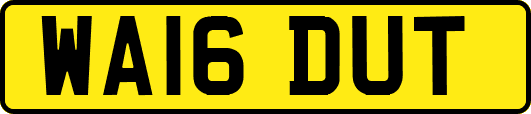 WA16DUT