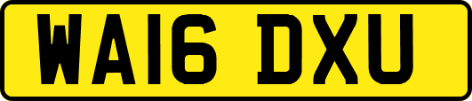 WA16DXU