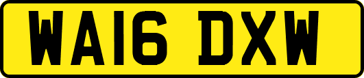 WA16DXW