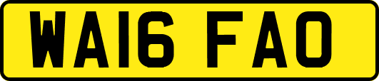 WA16FAO