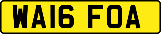 WA16FOA