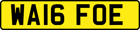WA16FOE