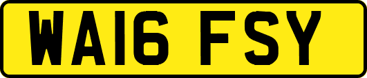 WA16FSY