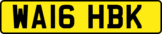 WA16HBK
